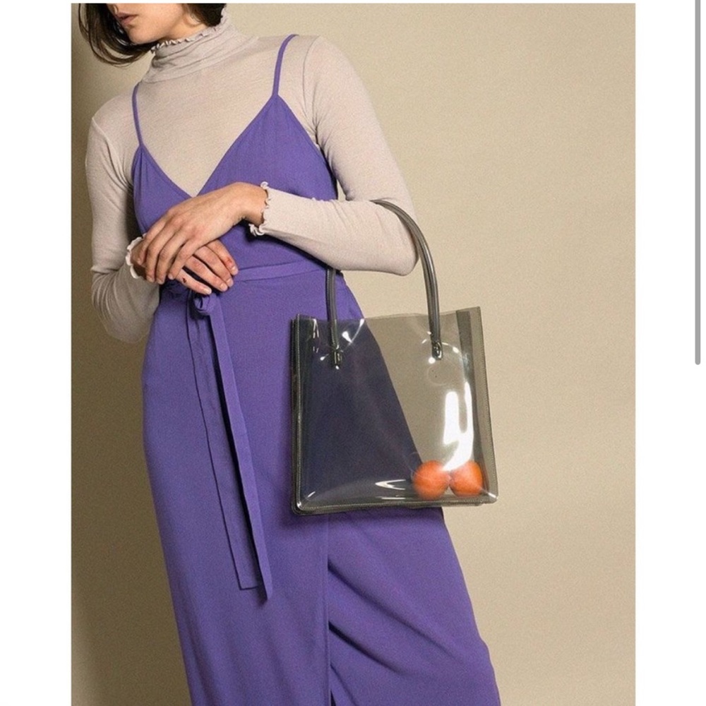 Mara Hoffman Swim Cotton Purple Wrap Dress